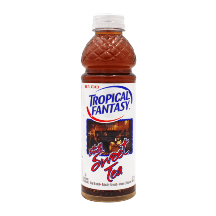 Tropical Fantasy - Premium Juice Cocktail - Ole South Sweet Tea - 22.5fl.oz (665ml) ( US )