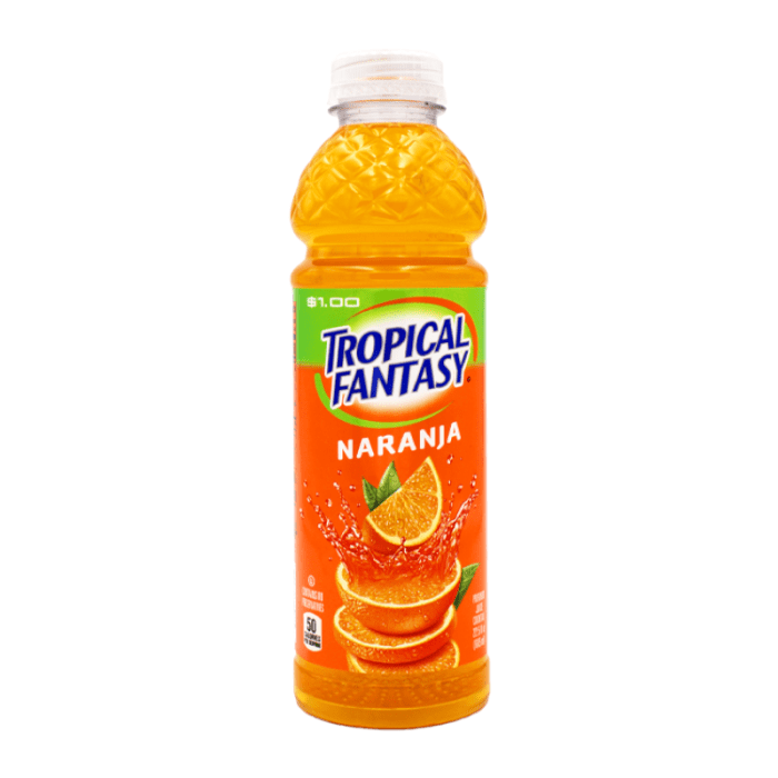 Tropical Fantasy - Premium Juice Cocktail - Orange 22.5fl.oz (665ml)  ( US )