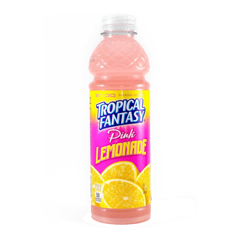 Tropical Fantasy - Premium Juice Cocktail - Pink Lemonade - 22.5fl.oz (665ml)