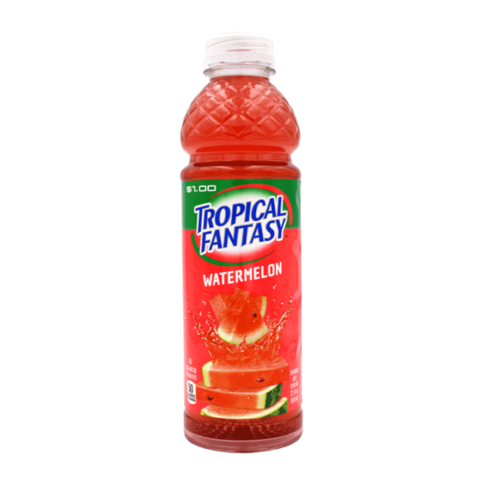 Tropical Fantasy - Premium Juice Cocktail - Watermelon 22.5fl.oz (665ml)  ( US )