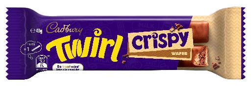 Cadbury Chocolate Twirl - Crispy Wafer 40g ( Australia )