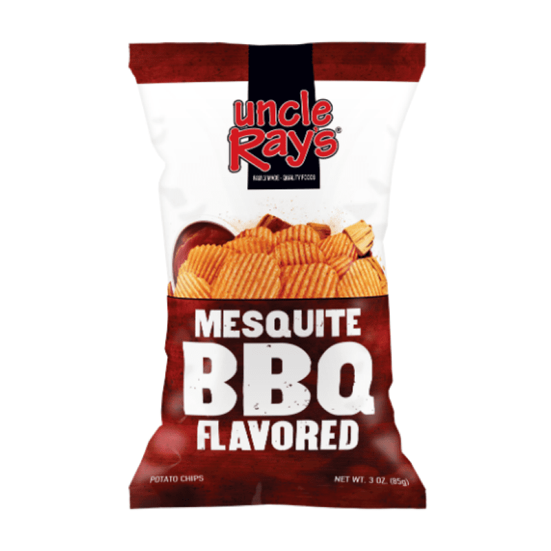 Uncle Ray's Potato Chips - Mesquit BBQ - 4.5oz (127.5g)  ( US )