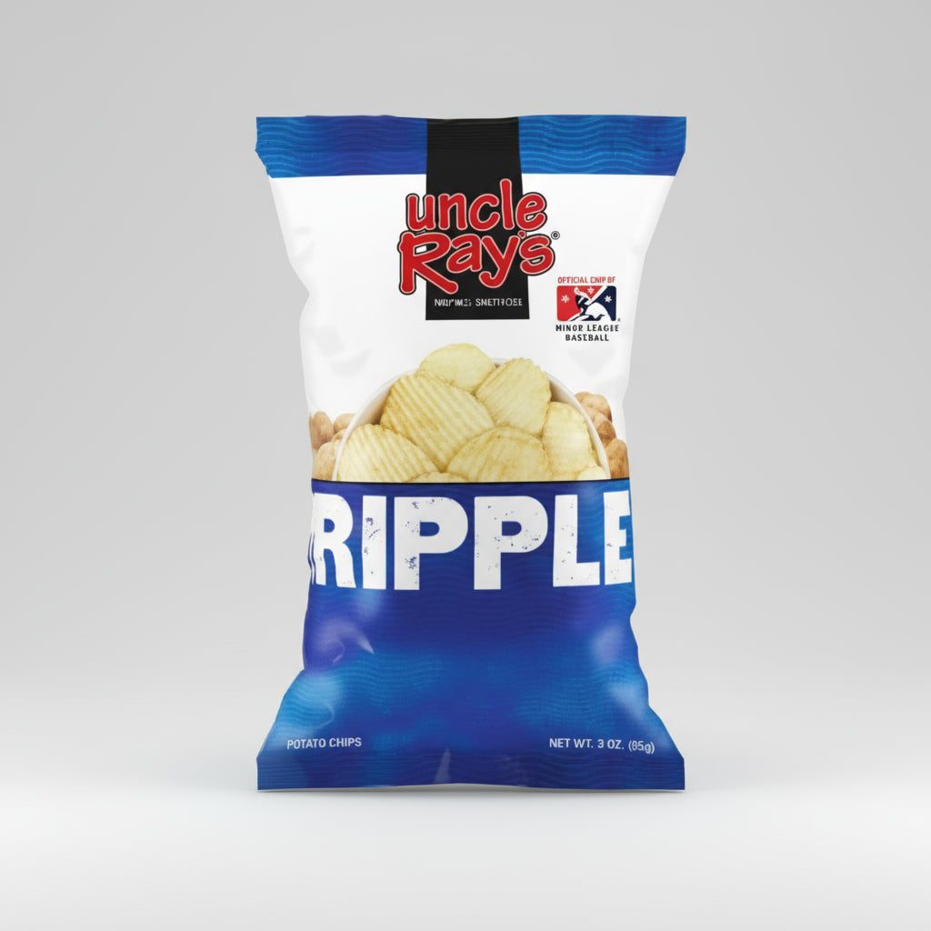 Uncle Ray's Potato Chips - Ripple - 4.5oz (127g)  ( US )