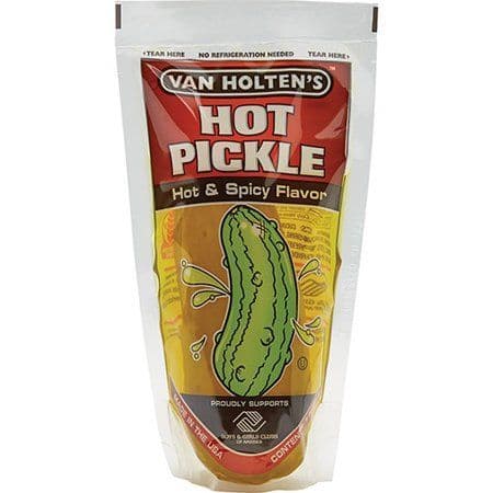 Van Holtens Jumbo Pickle - Hot & Spicy ( US )