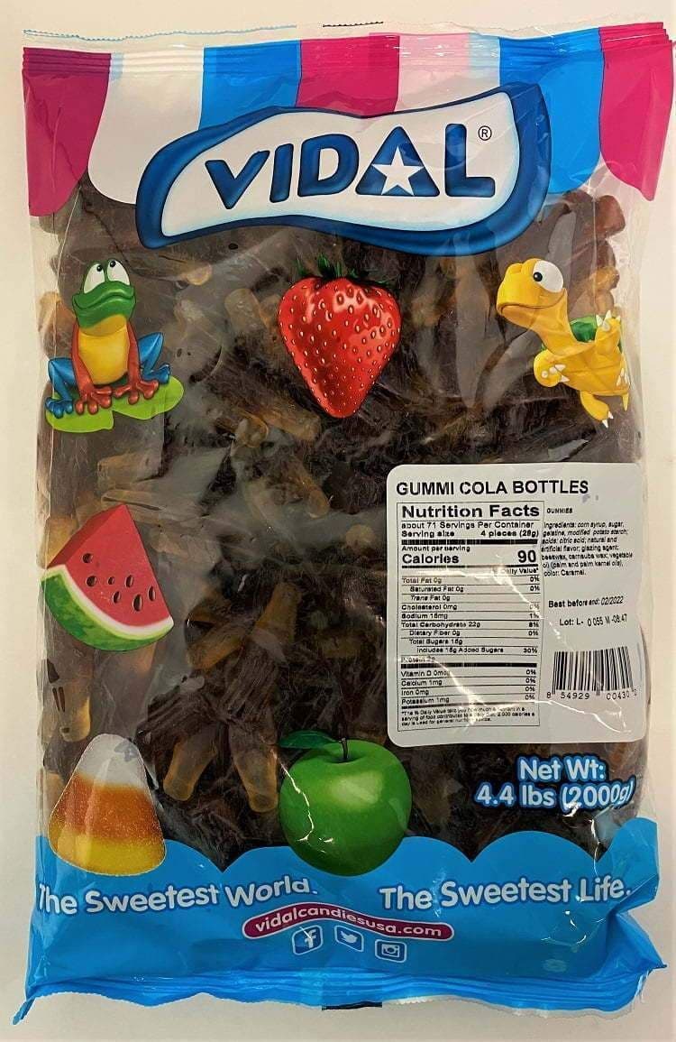 Vidal Cola Bottles Meduim Size ( Spain )