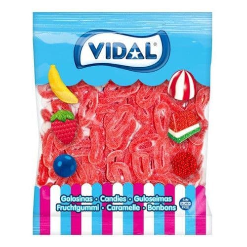 Vidal Fizzy Strawberry & Cream Rings ( Spain )