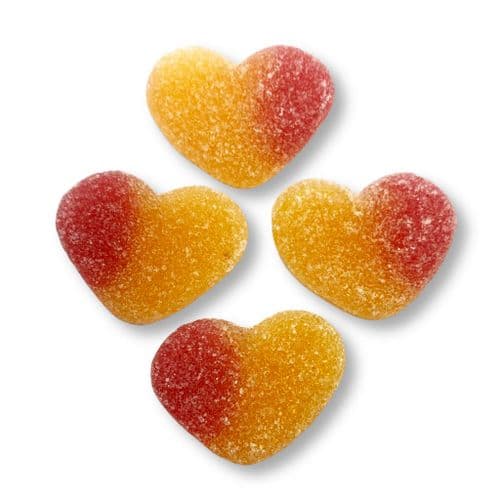 Candycrave Fizzy Peach Hearts ( UK )