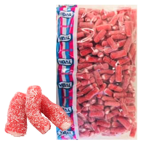 Vidal  Vegan Fizzy Strawberry Pencils ( Spain )