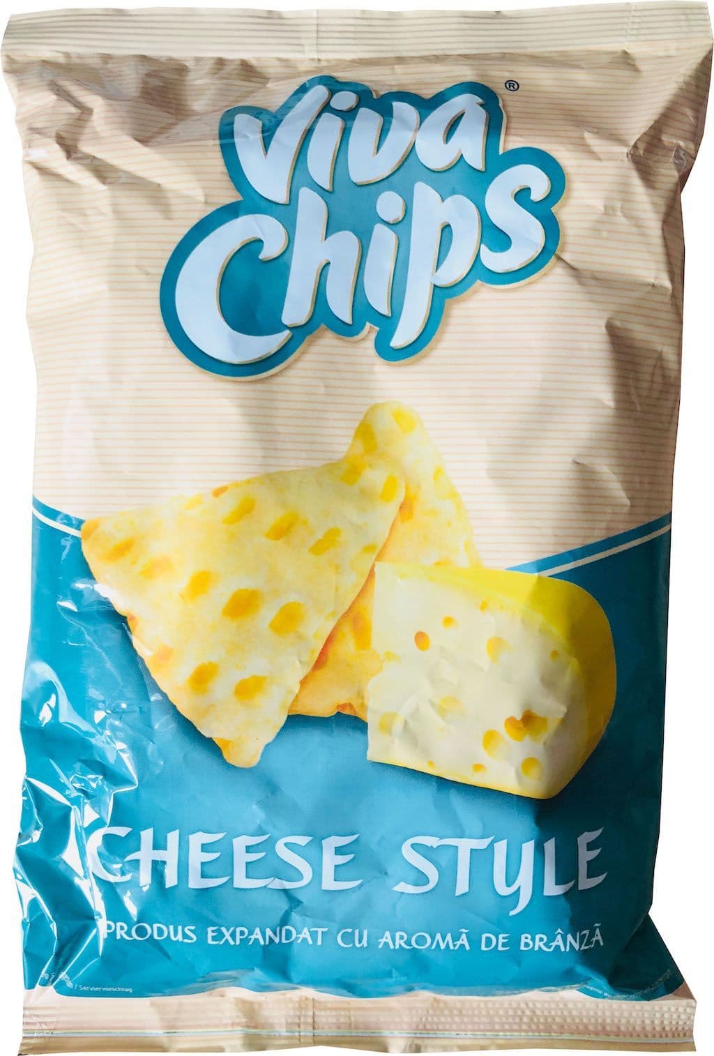 Viva Chips Cheese Style 100g packet (Romania)