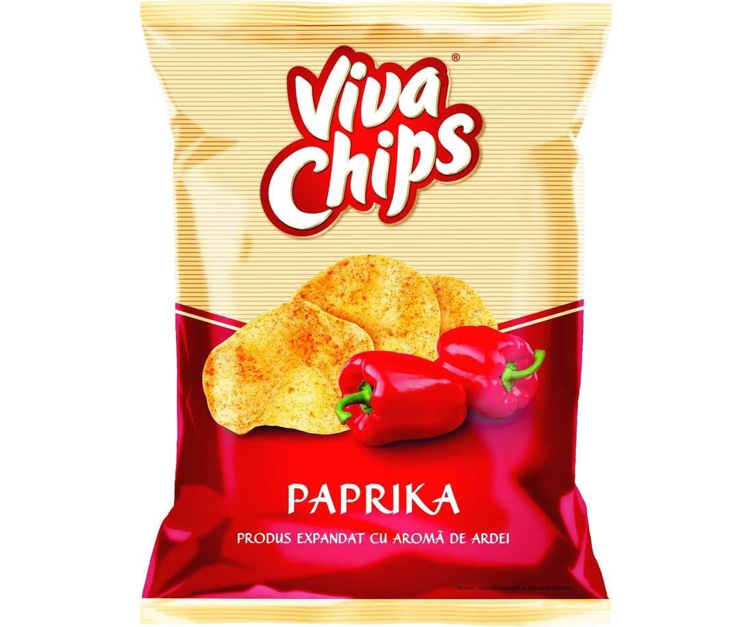 Viva Chips Paprika 100g (Romania)