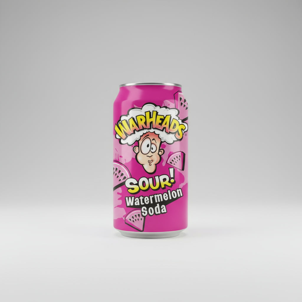 Warhead Sour Watermelon Soda 355ml ( US )