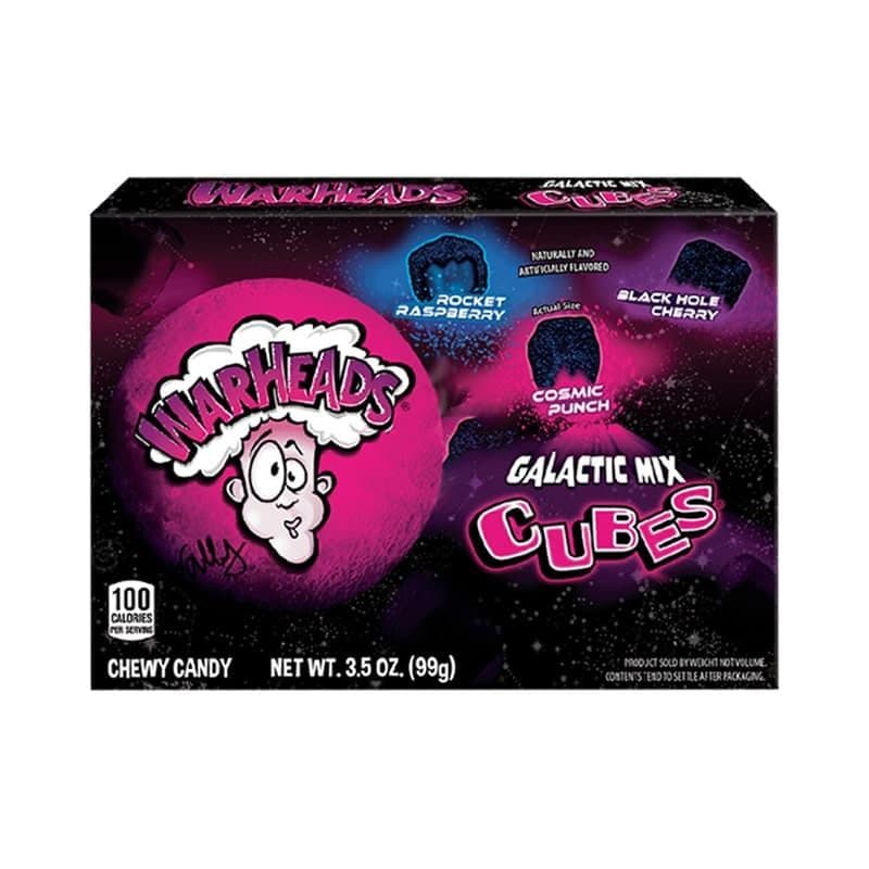 Warheads Galactic Cubes Theatre Box 99g (US)