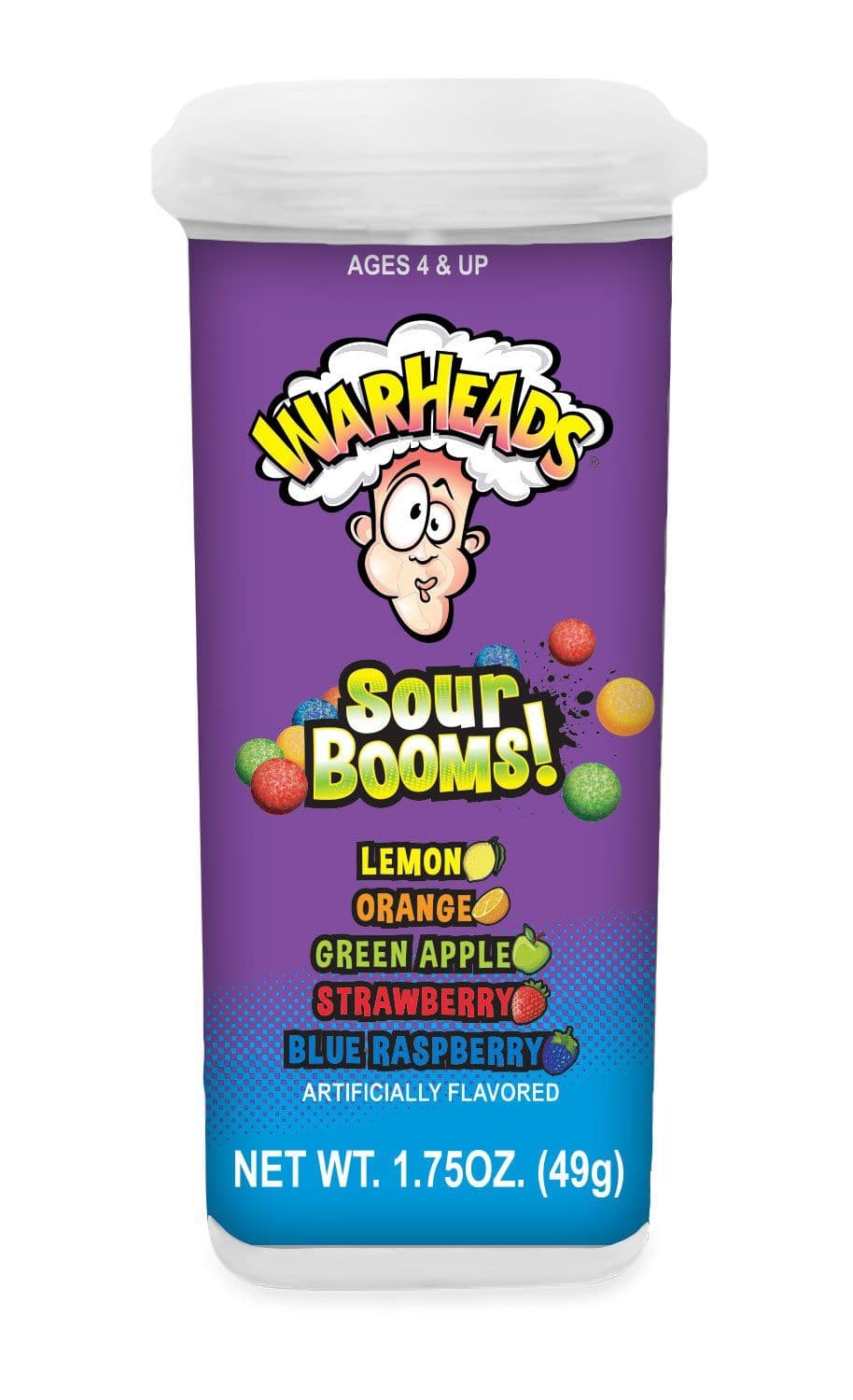 Warheads Sour Booms! 49g (US)