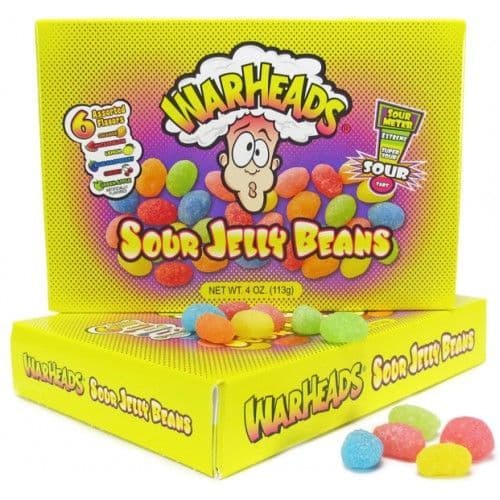 Warheads Sour Jelly Beans Theatre Box (US)