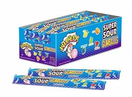 Warheads Super Sour Gumballs 57g   ( US )