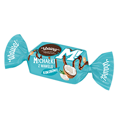 Wawel Michałki  coconut 110g ( Poland )