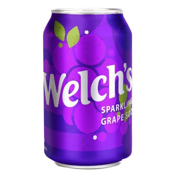 Welch Sparkling Grape Soda 355ml (US)
