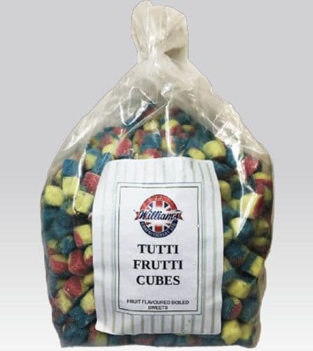 Williams Tutti Frutti Cubes 100g (UK)