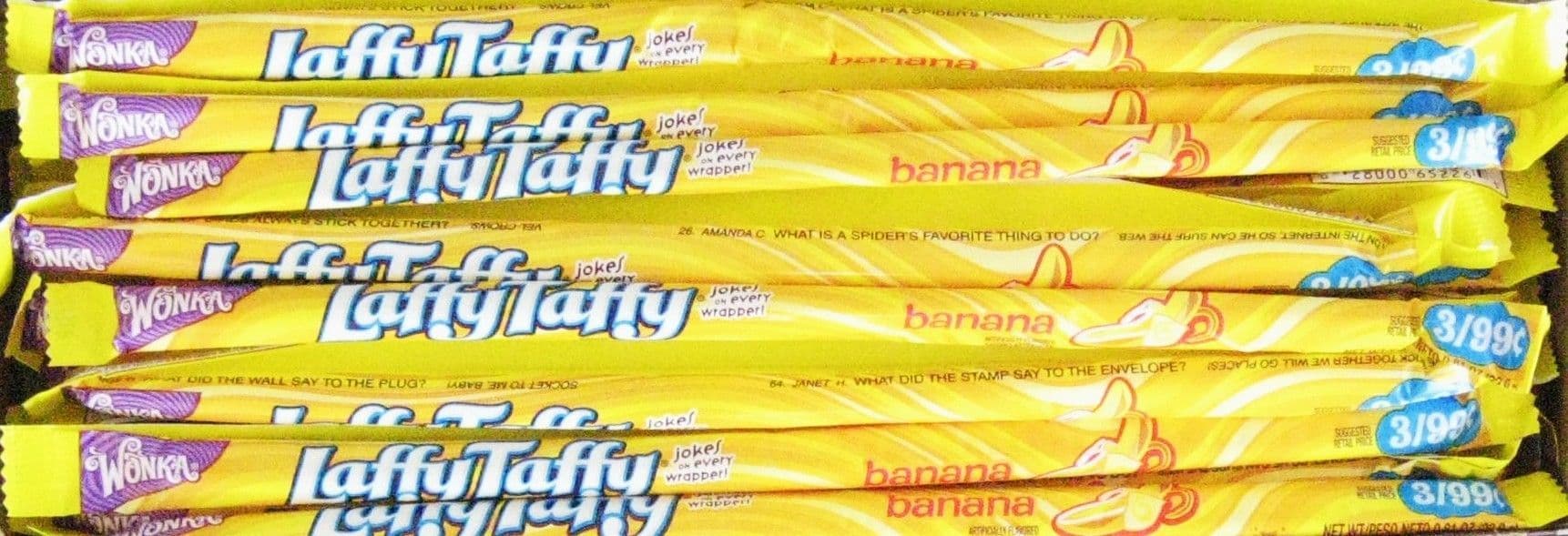 Wonka Laffy Taffy Rope Banana 23g (US)
