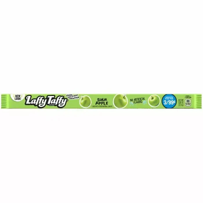Wonka Laffy Taffy Sour Apple Rope 23g (US)