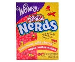 Wonka Nerds Double Dipped Lemonade Wild Cherry & Apple Watermelon (US)