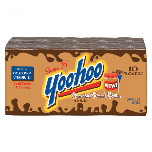 Yoo Hoo Chocolate Peanut Butter 10 pack 192ml (US)
