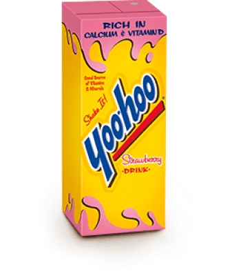 Yoo Hoo Strawberry Carton 192ml