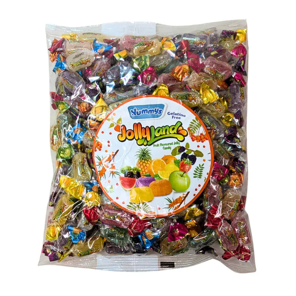 Yummys  Jollyland Wrapped Fruit Jellies ( UK )