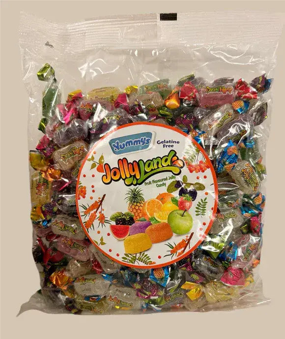 Yummys  Jollyland Wrapped Fruit Jellies ( UK )