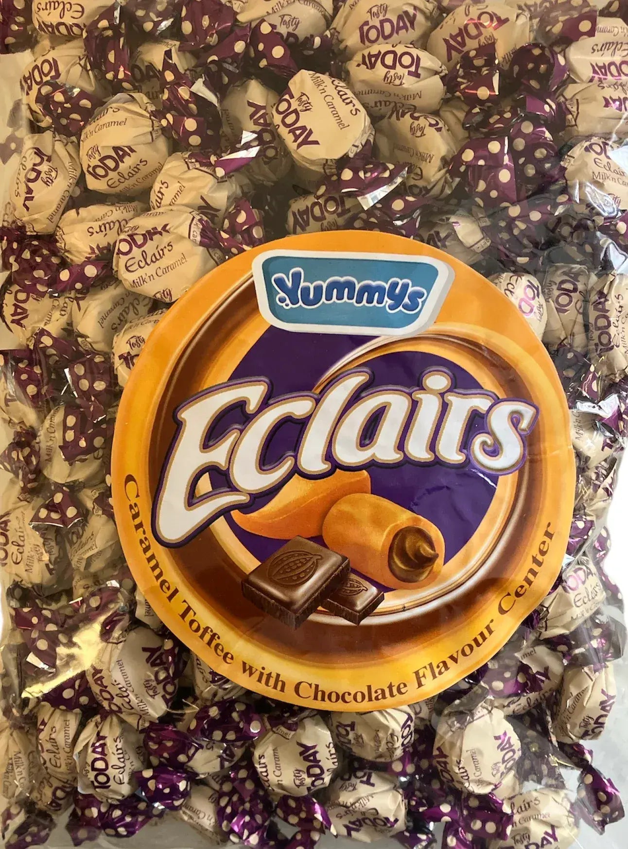 Yummys Wrapped Chocolate Eclairs ( UK )