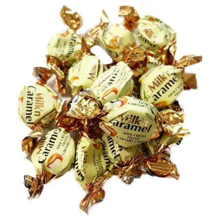 Yummys Wrapped Milk & Caramel Toffees ( UK )