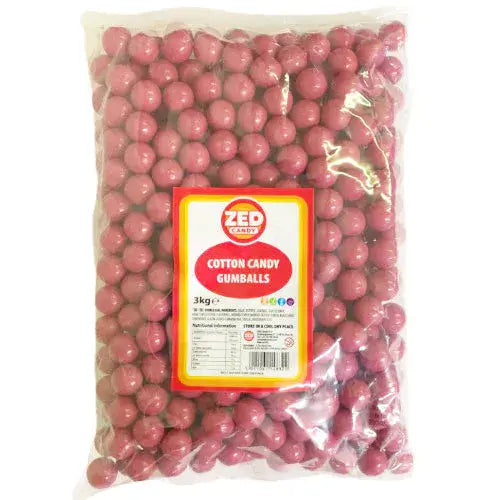 Zed Candy Cotton Candy Gumballs 100g ( UK )