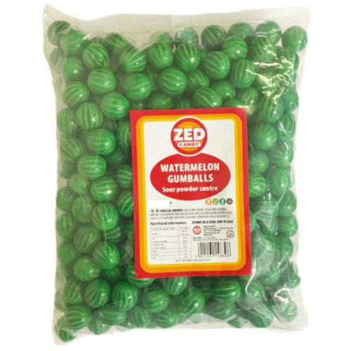 Zed Candy Watermelon Sour Gumballs 100g ( UK )